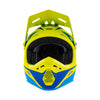Answer 26 AR1 Mototown Helmet Matte Hyper Acid/Cyan/Dark Blue - Small