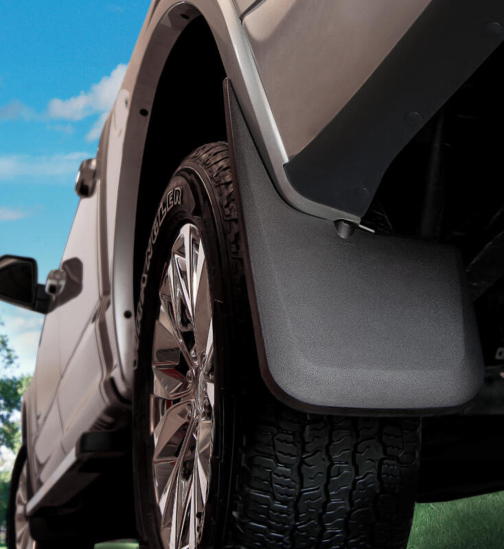 Husky Liners 2024 Toyota Tacoma CC/DC (w/Factory Flares) Front & Rear Mud Guards - Black