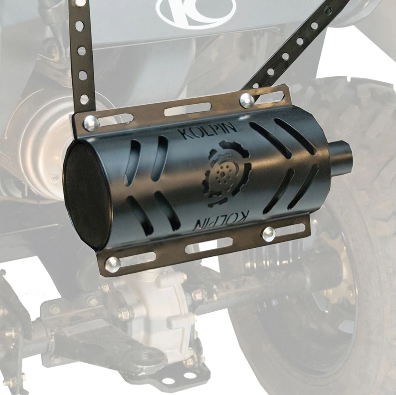 Stealth Exhaust 2.0 W/Heat Shi Eld (Black)