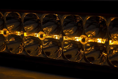 20 Inch Chrome Series LED Light Bar | Dual Row | Amber DRL | 70920DA