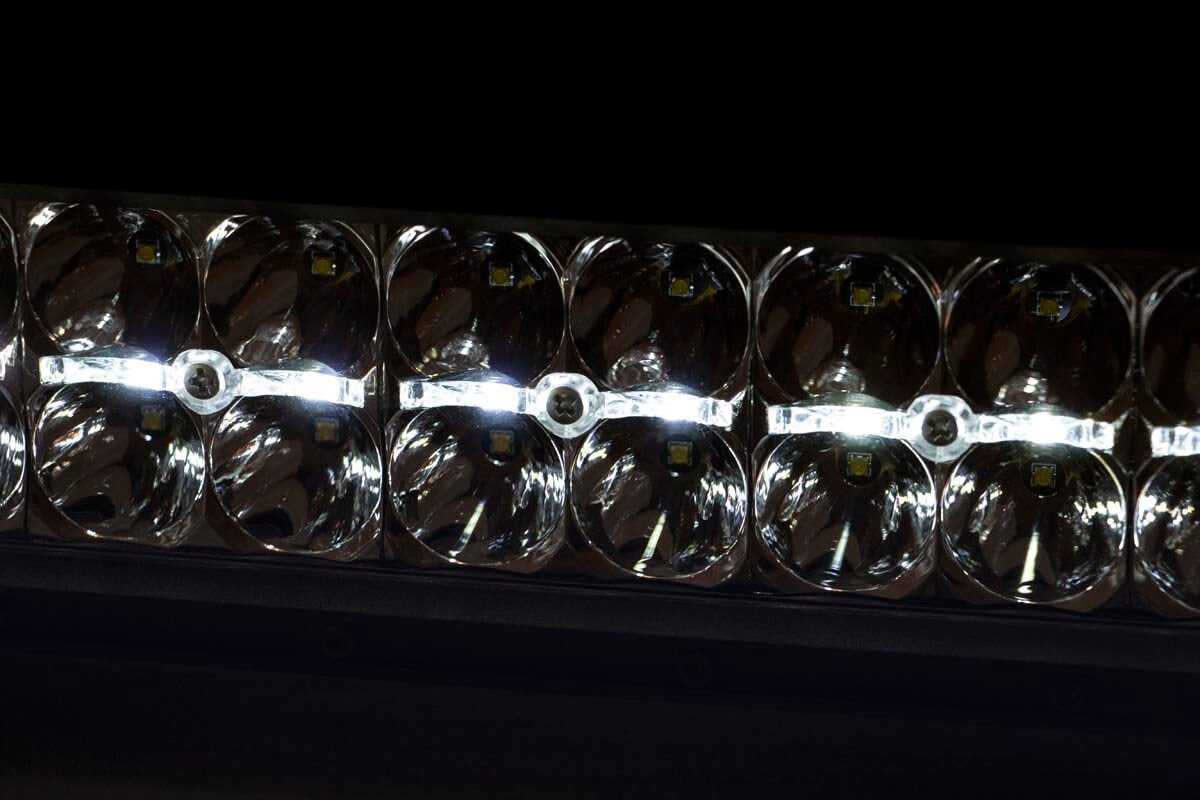 30 Inch Chrome Series LED Light Bar | Curved | Dual Row | Cool White DRL | 72930D
