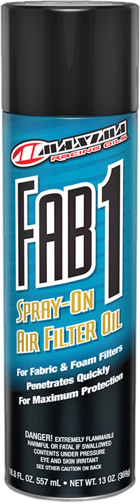 Fab 1 Spray On Air Filter Oil 13oz