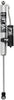 Fox 18+ Jeep JL 2.0 Performance Series 13.2in. Smooth Body Reservoir Rear Shock / 4.5-6in. Lift