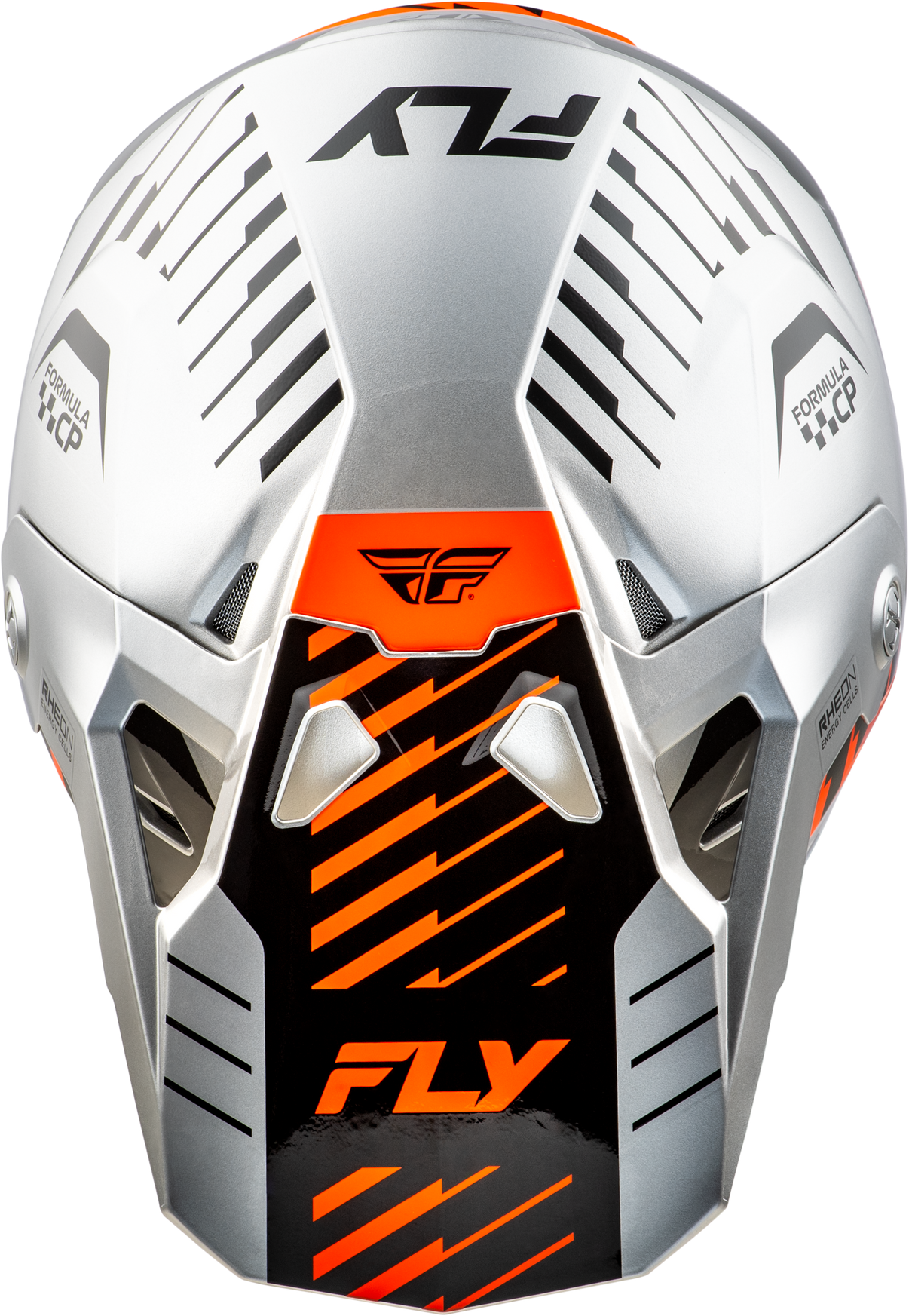 Youth Formula Cp Slice Helmet Grey/Orange/Black Yl