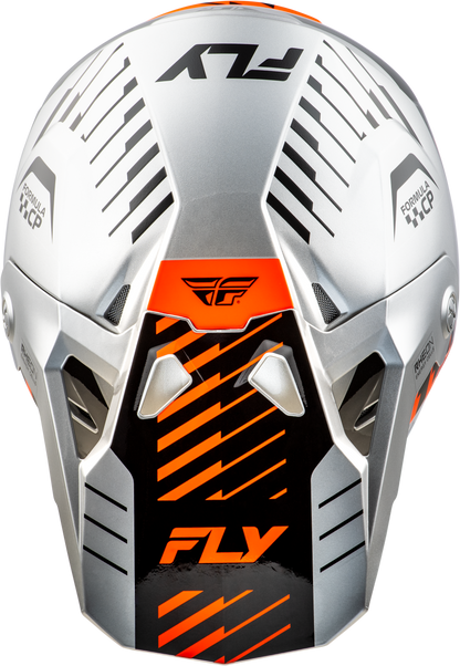 Youth Formula Cp Slice Helmet Grey/Orange/Black Yl