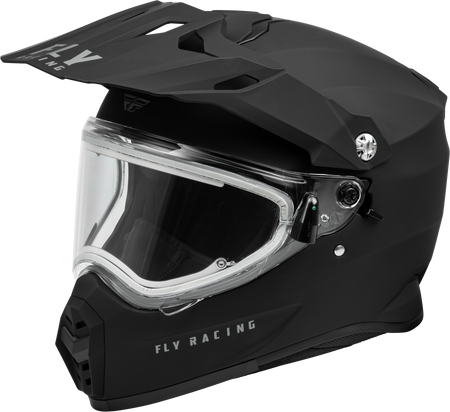 Trekker Cw Solid Helmet Elec Shld Matte Black Xs