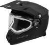 Trekker Cw Solid Helmet Elec Shld Matte Black Lg