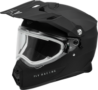 Trekker Cw Solid Helmet Elec Shld Matte Black Lg