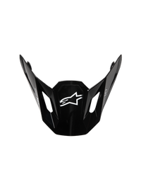 Sm7 Solid Visor Ece06 Black Glossy
