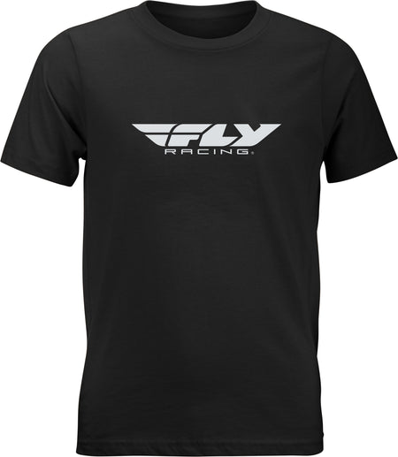 Youth Fly Corporate Tee Black Yl