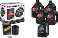 V Twin Syn Oil Change Kit Xl Black Filer