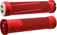 Ag 2 Mtb/Bmx Grips Red/Fire Red W/Red