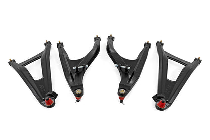 Aluminum Control Arms | High Clearance w/ 2" Forward Offset | Can-Am Defender HD 5/HD 8/HD 9/HD 10 | 97041BLK
