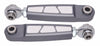 Front Sway Bar Links Adjustable Grey Pol