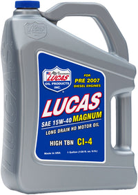 LUCAS 10076 15/40 Gallon 4/Case Older Engine Oil