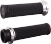 Rufian Grips Tbw 1" Black/Silver