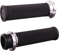 Rufian Grips Tbw 1" Black/Silver