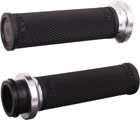 Rufian Grips Tbw 1" Black/Silver