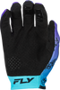 Youth Lite Outline Gloves Purple/Blue/Black Ys