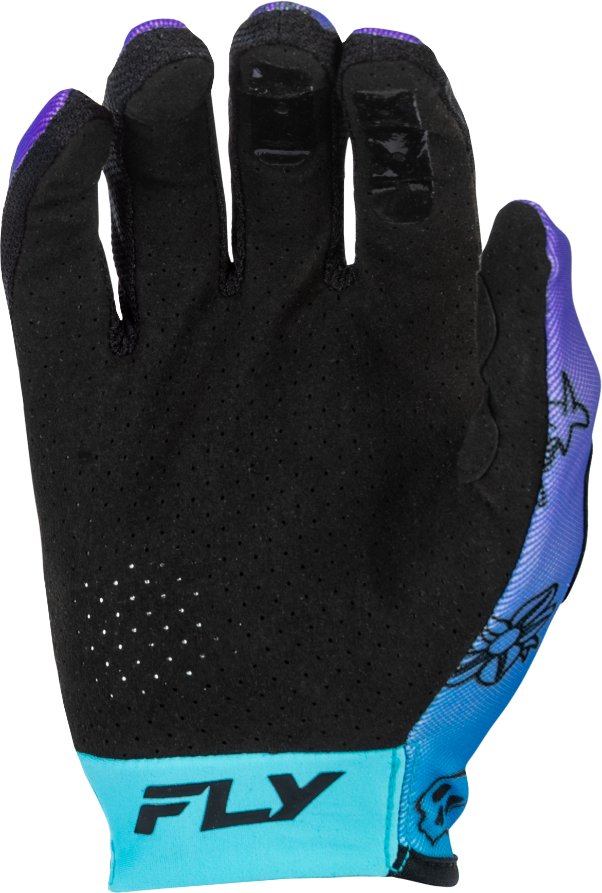 Lite Outline Gloves Purple/Blue/Black Sm