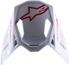 S M8 Radium 2 Visor Bright Red/White