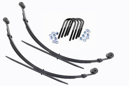 Rear Leaf Springs | 4" Lift | Pair | Ford F-250/F-350 Super Duty 4WD (99-04) | 8066Kit