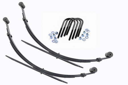 Rear Leaf Springs | 4" Lift | Pair | Ford F-250/F-350 Super Duty 4WD (99-04) | 8066Kit