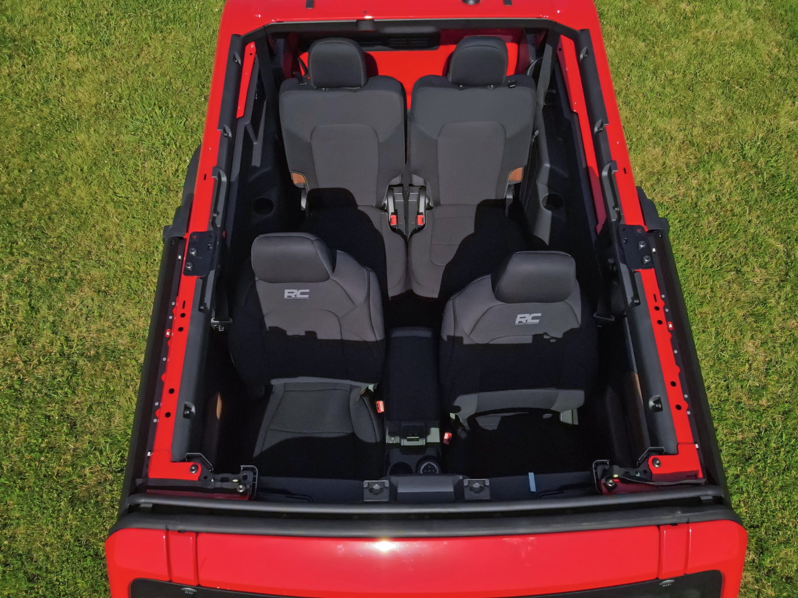 Seat Covers | Bucket Seats | FR & RR | Ford Bronco (2 Door) 4WD (2021-2025) | 91050