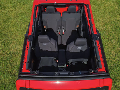 Seat Covers | Bucket Seats | FR & RR | Ford Bronco (2 Door) 4WD (2021-2025) | 91050
