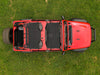 Mesh Bikini Top Plus | Black | Jeep Wrangler JL (21-23)/Wrangler Unlimited (18-23)  | 85120