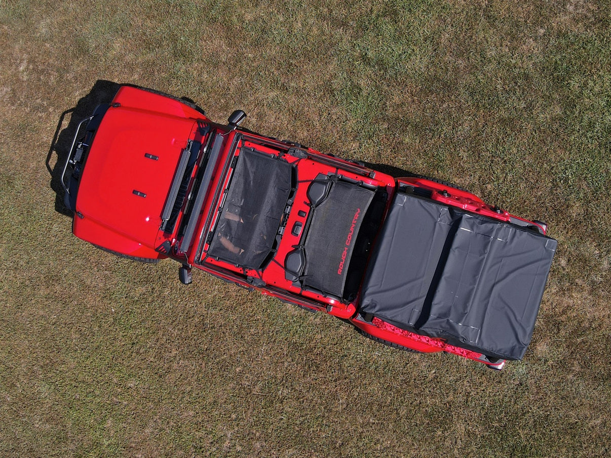 Mesh Bikini Top Plus | Black | Jeep Gladiator JT 4WD (2020-2025) | 85118