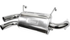 BIKEMAN PERFORMANCE Double Barrel Exhaust System Ceramic Chrome/Ceramic Black