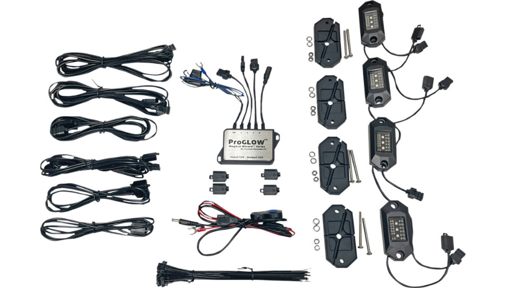 CUSTOM DYNAMICS Magical Wizards™ Rock Light Kit with Bluetooth Controller