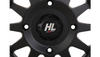 High Lifter HLA1 Matte Black Beadlock Wheels on Obor RocScraper Tires – 4/137 UTV Wheel & Tire Kit