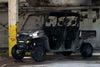 LED Light | Bumper Mount | 12" Black Single Row | White DRL | Can-Am Defender HD 8/HD 9/HD 10 | 97004
