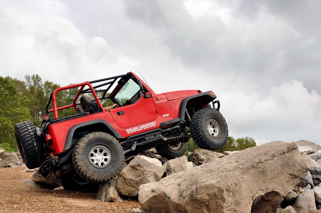 4 Inch Lift Kit | Long Arm | M1 | Jeep Wrangler TJ 4WD (1997-2006) | 66340