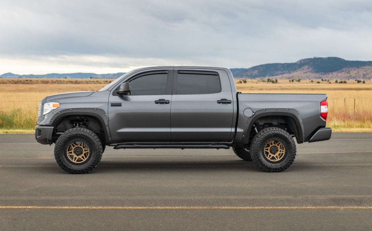 Pocket Fender Flares | 3R3 Barcelona Red | Toyota Tundra 2WD/4WD (2014-2021) | F-T11411A-3R3