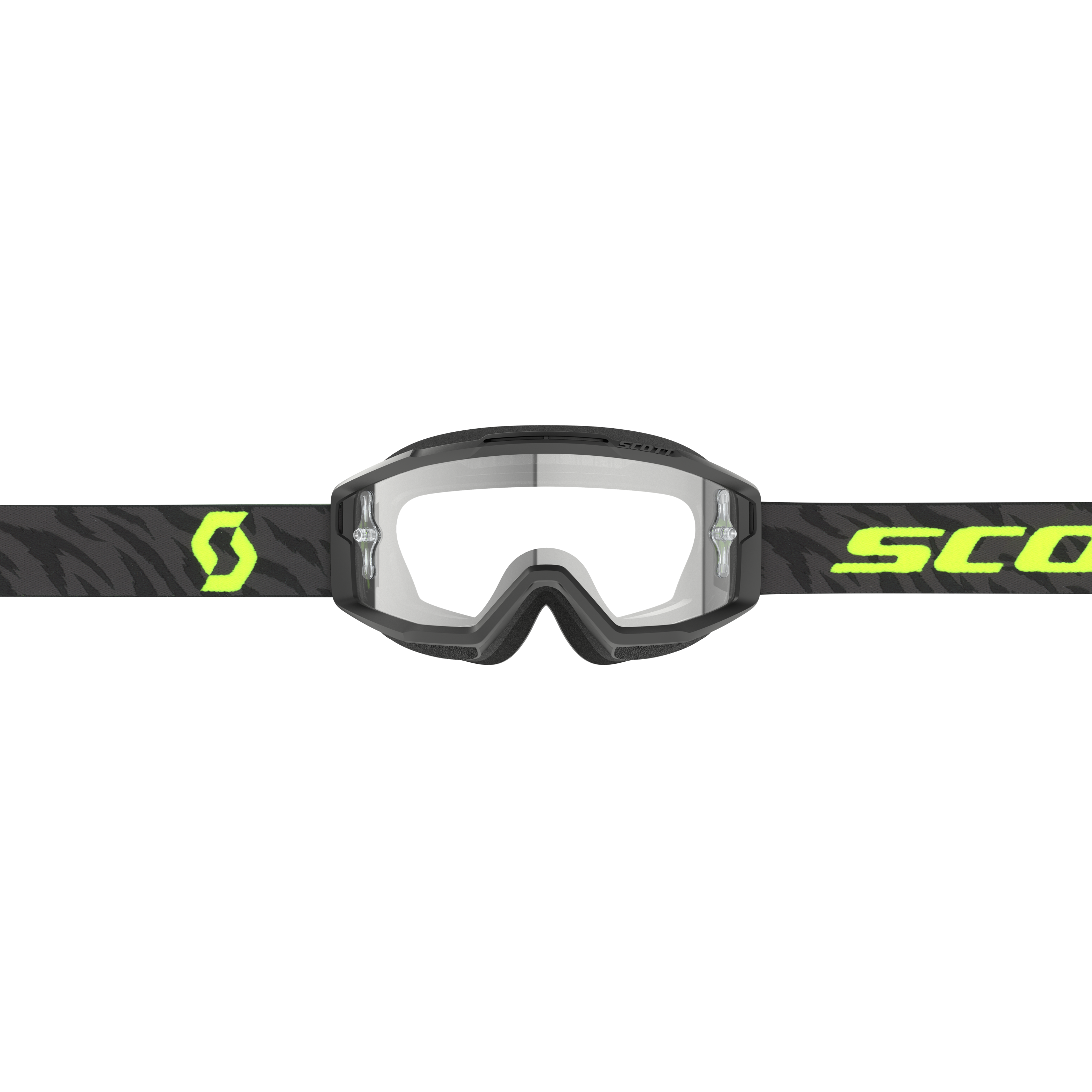 Split Otg Goggle Zebra Blk/Ne Ylw Clear Wrk