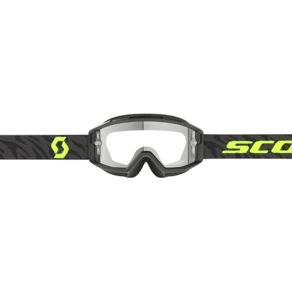 Split Otg Goggle Zebra Blk/Ne Ylw Clear Wrk