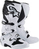 Alpinestars Tech 7 Boots White/Black - Part Number 2012025-21-14