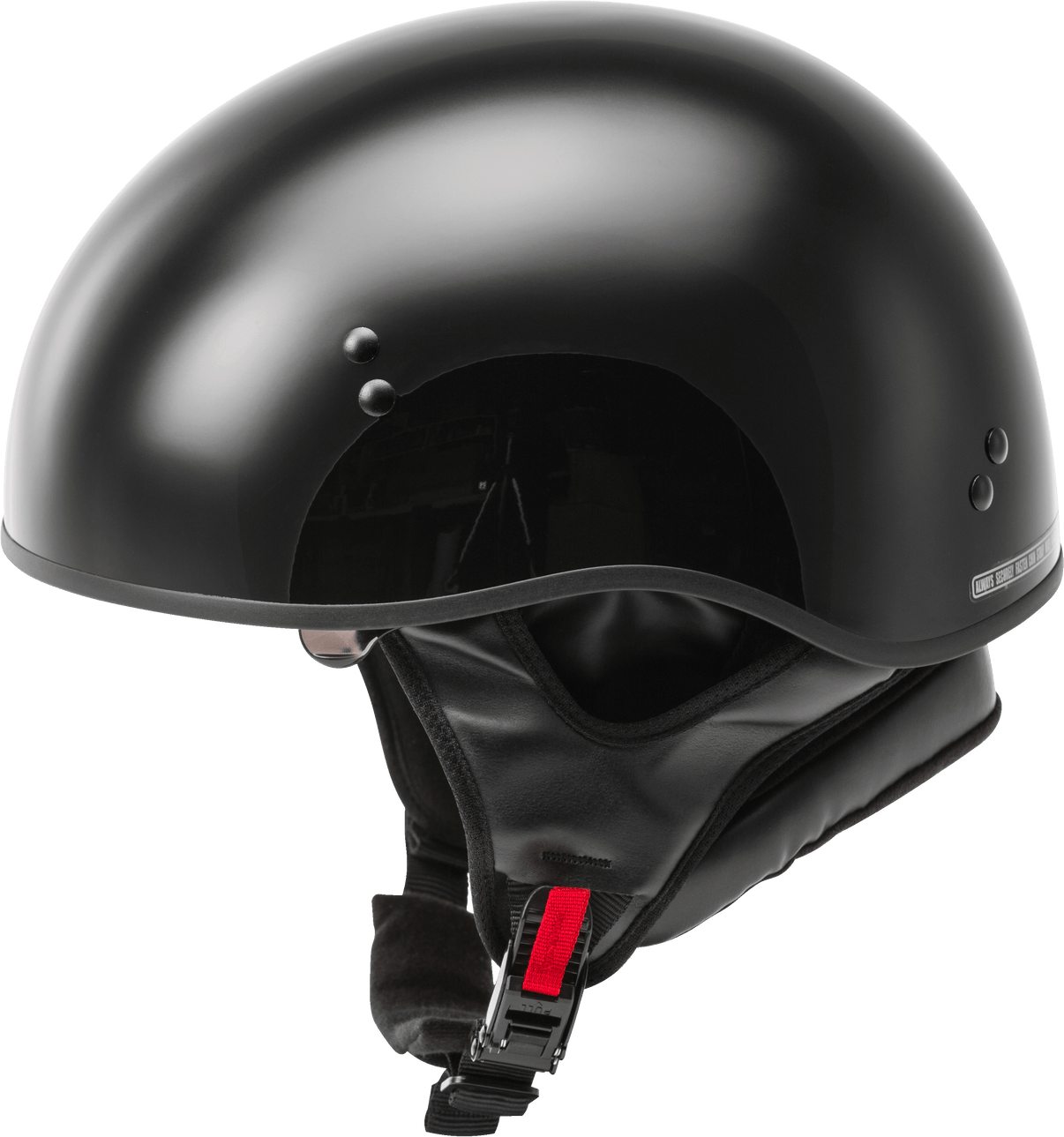 Hh 65 Half Helmet Naked Black Xs