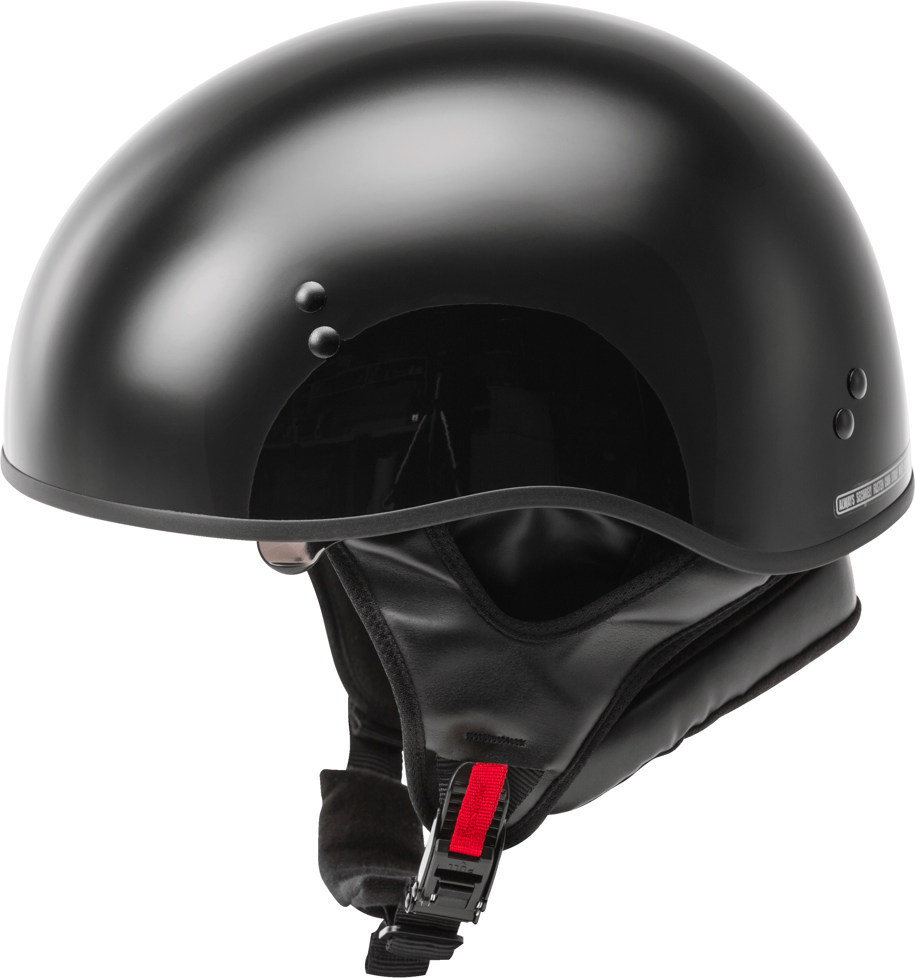 Hh 65 Half Helmet Naked Black Xl