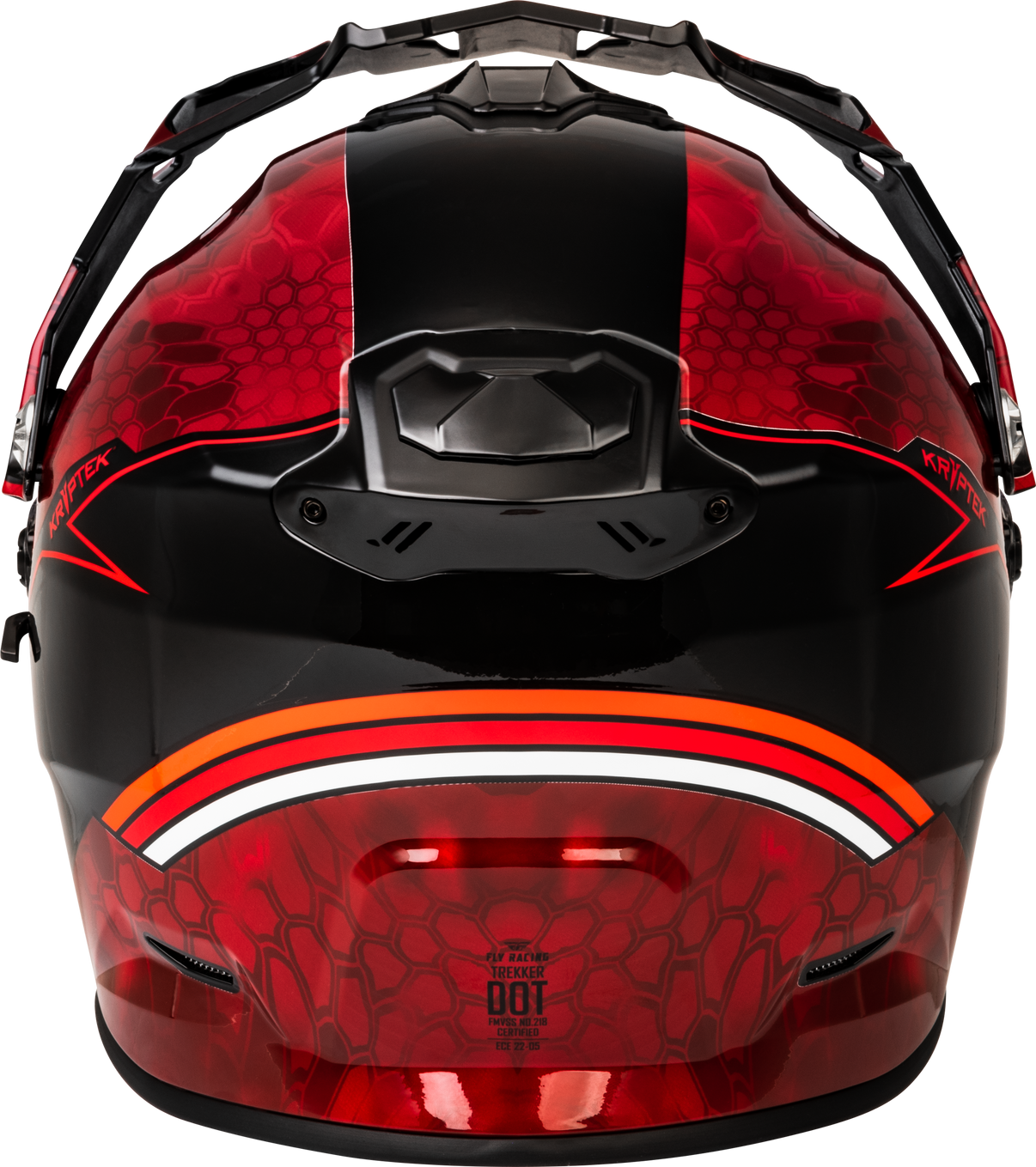 Trekker Cw Conceal Helmet Elec Shld Red/Black Lg