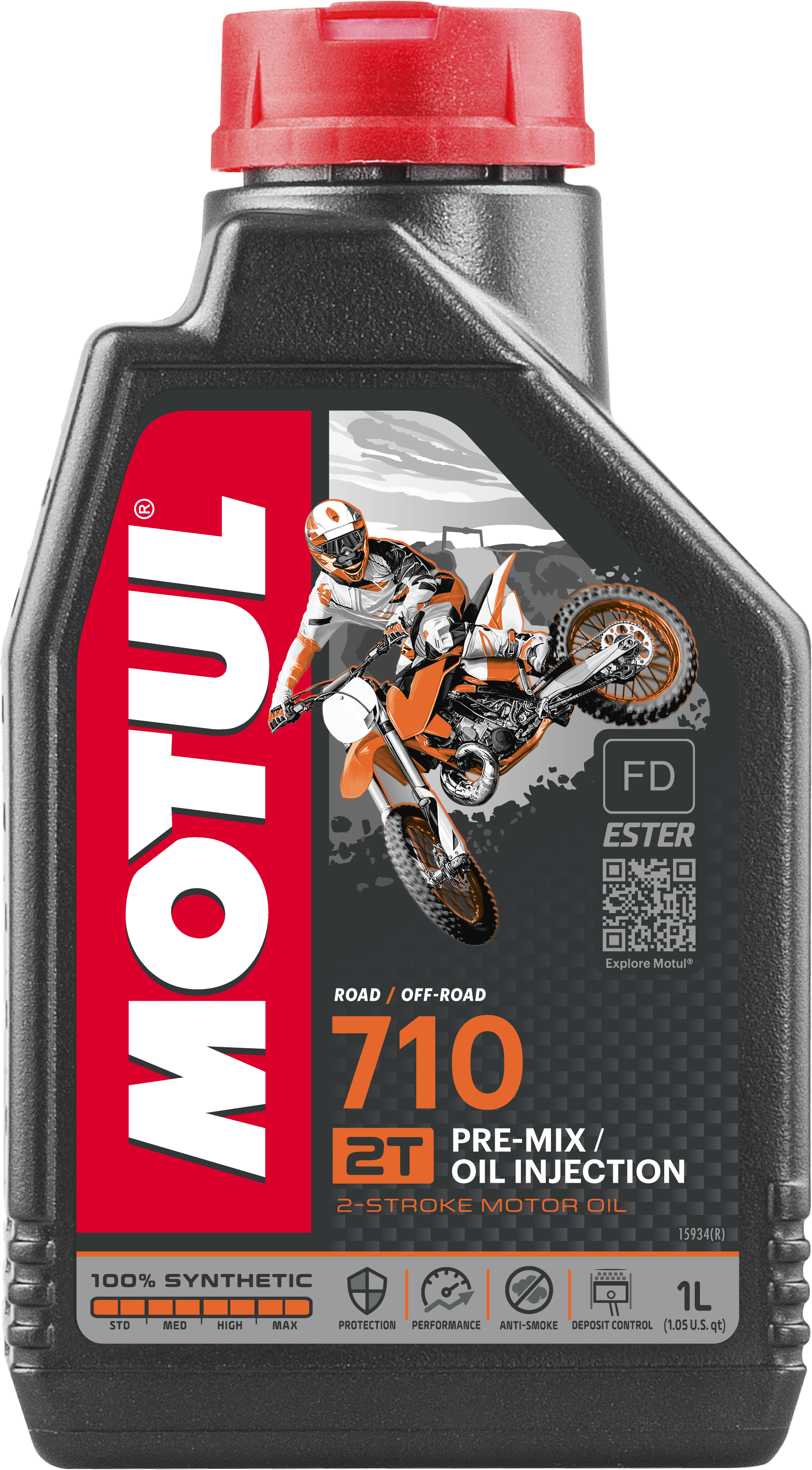 710 Racing Premix Oil 2t 1l