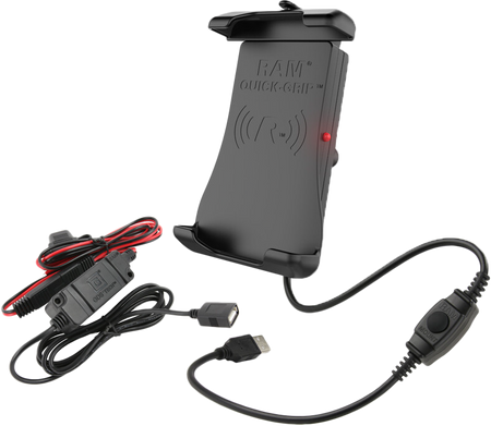 Wireless Charging Holder Quick Grip W/Harness
