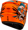Youth Mx 46y Unstable Helmet Hi Vis Orange/Blue Ys