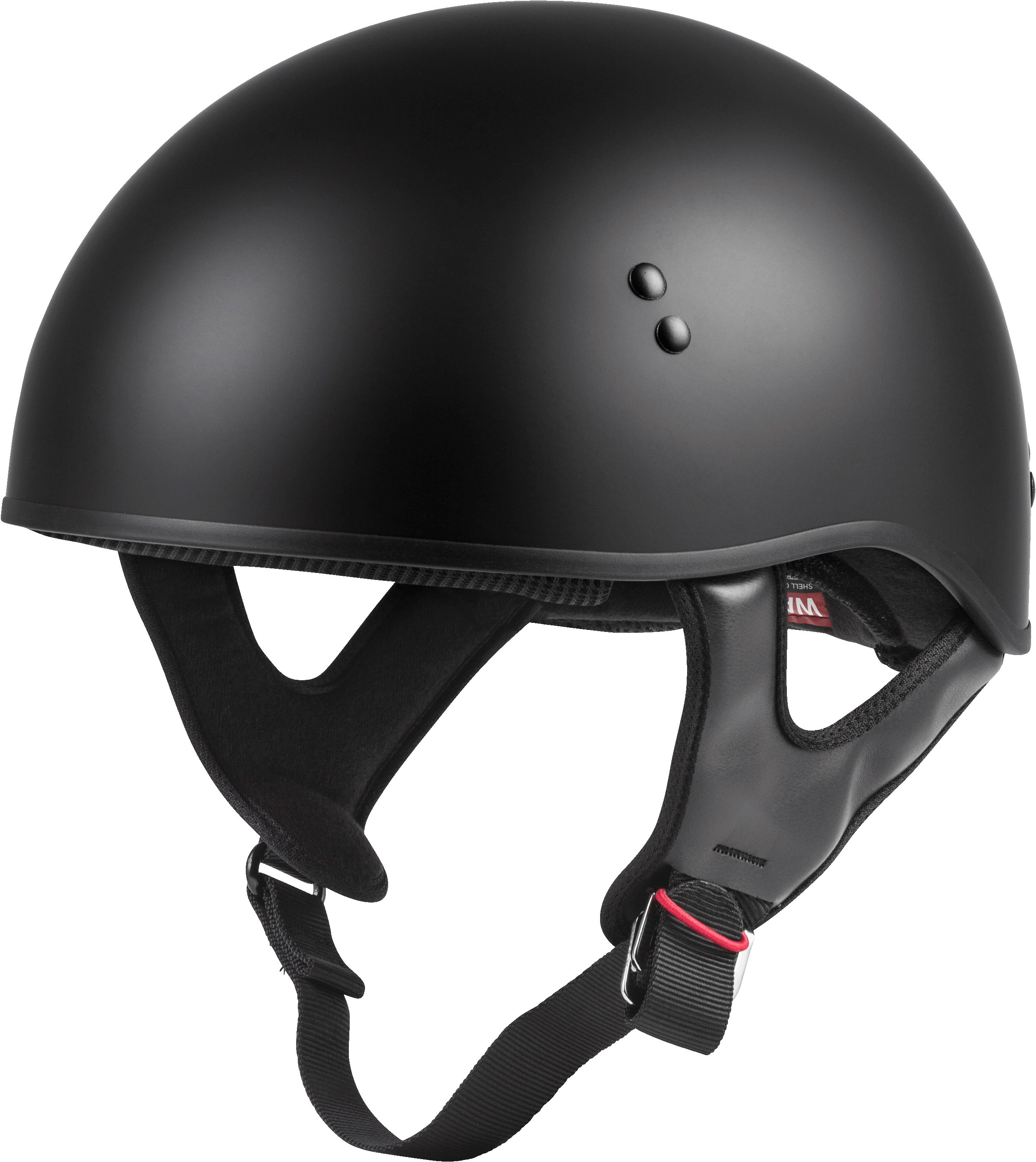 Hh 45 Half Helmet Naked Matte Black Md
