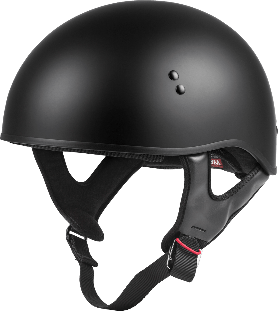 Hh 45 Half Helmet Naked Matte Black Sm
