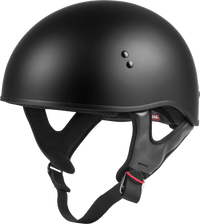 Hh 45 Half Helmet Naked Matte Black Sm