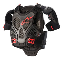 A 6 Chest Protector Black/Anthracite Xs/Sm